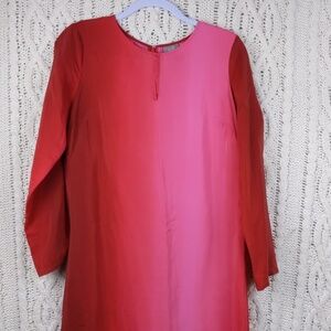J Jill Silk Ombre Tunic M Petite